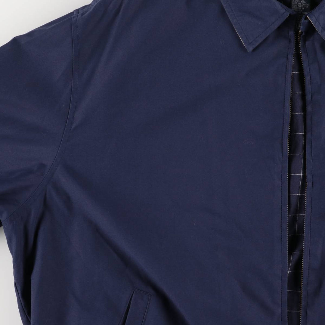 Ralph Lauren POLO by Ralph Lauren Swing Top Sports Jacket Men's XL polyester navy blue type Vintage Second Hand