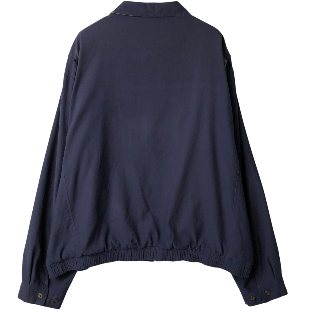 Ralph Lauren POLO by Ralph Lauren Swing Top Sports Jacket Men's XL polyester navy blue type Vintage Second Hand