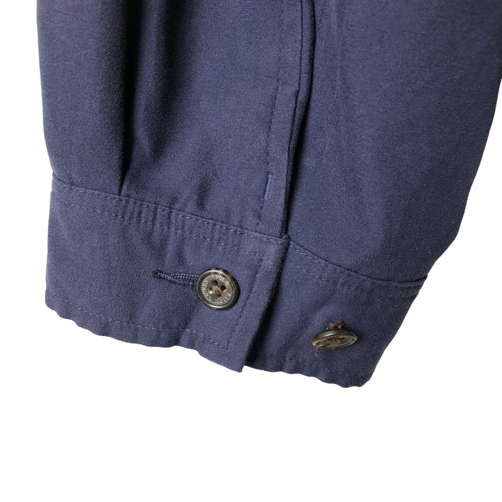 Ralph Lauren POLO by Ralph Lauren Swing Top Sports Jacket Men's XL polyester navy blue type Vintage Second Hand