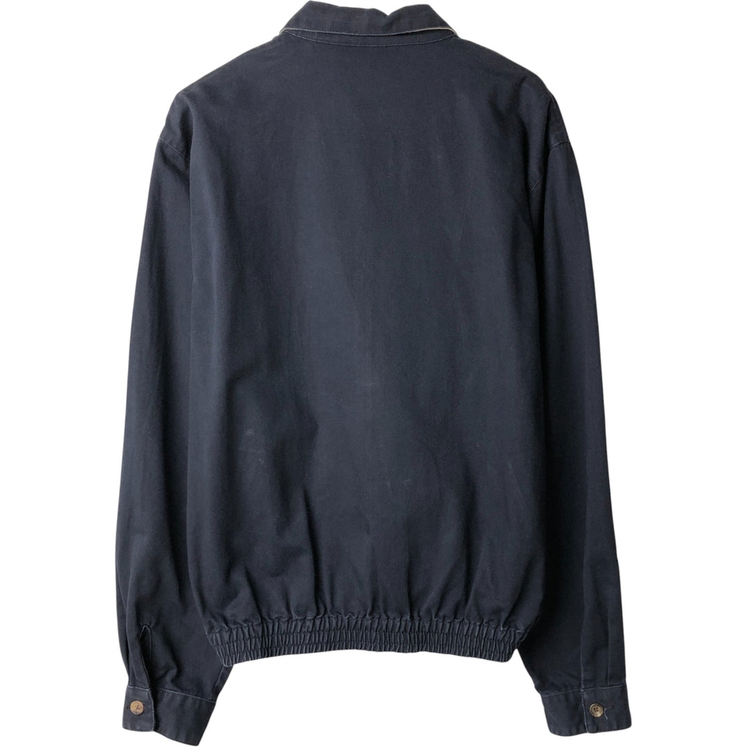 Ralph Lauren POLO by Ralph Lauren Swing Top Sports Jacket Men's XL cotton navy blue type Vintage Second Hand
