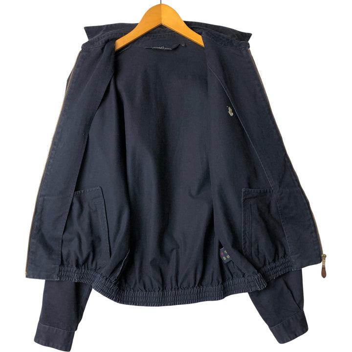 Ralph Lauren POLO by Ralph Lauren Swing Top Sports Jacket Men's XL cotton navy blue type Vintage Second Hand