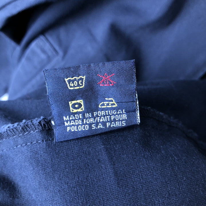 Ralph Lauren POLO by Ralph Lauren Swing Top Sports Jacket Men's XL cotton navy blue type Vintage Second Hand