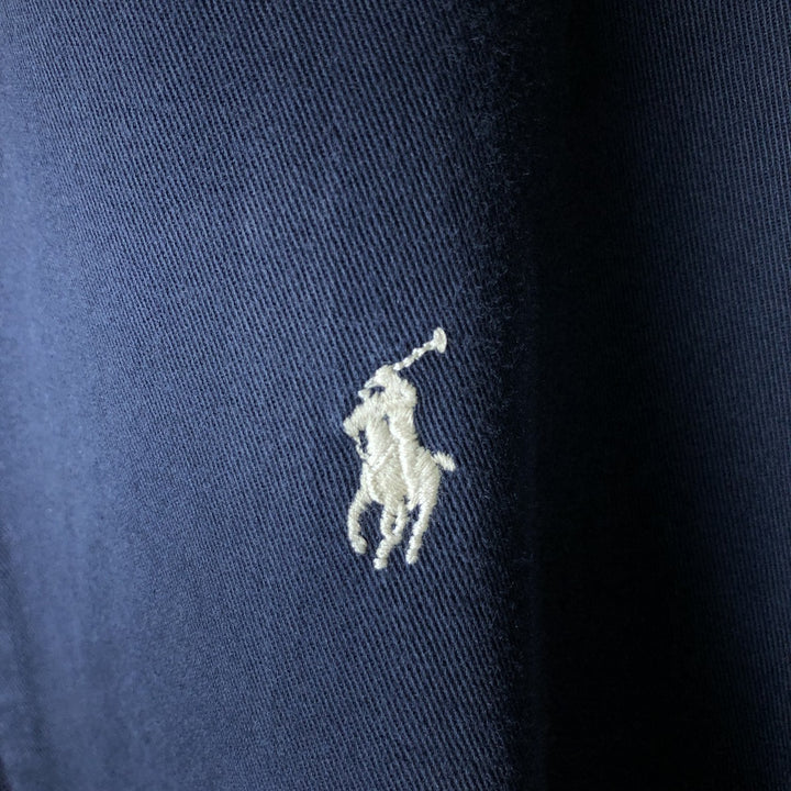 Ralph Lauren POLO by Ralph Lauren Swing Top Sports Jacket Men's XL cotton navy blue type Vintage Second Hand