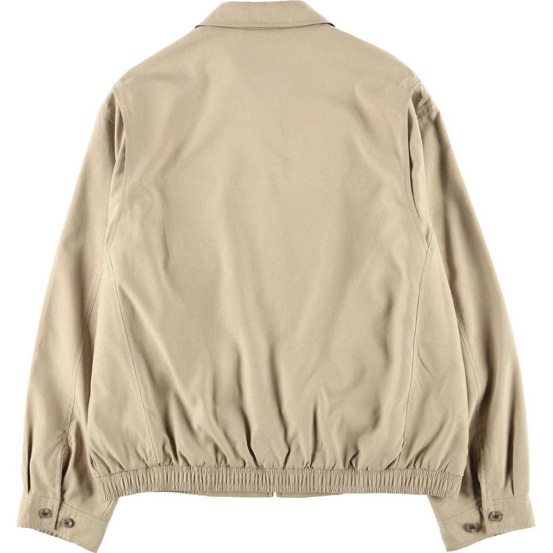 Ralph Lauren POLO by Ralph Lauren Swing Top Sports Jacket Men's L size polyester Beige type Vintage Second Hand