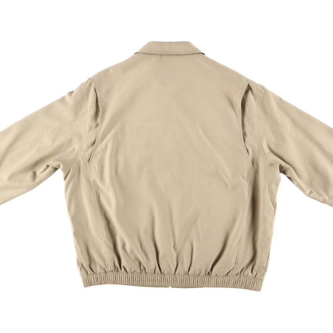 Ralph Lauren POLO by Ralph Lauren Swing Top Sports Jacket Men's L size polyester Beige type Vintage Second Hand