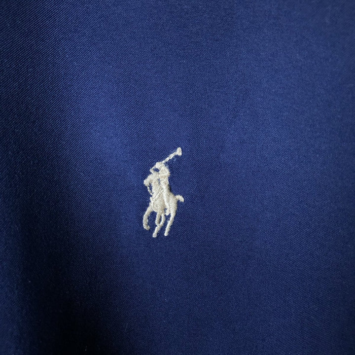 Ralph Lauren POLO by Ralph Lauren Swing Top Sports Jacket Men's XXL polyester navy blue type Vintage Second Hand