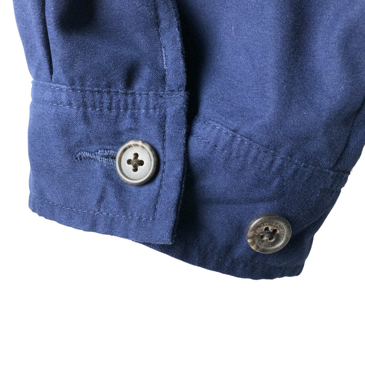 Ralph Lauren POLO by Ralph Lauren Swing Top Sports Jacket Men's XXL polyester navy blue type Vintage Second Hand