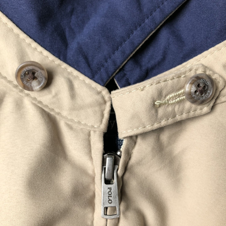 Ralph Lauren POLO by Ralph Lauren Swing Top Sports Jacket Men's XL polyester Beige type Vintage Second Hand