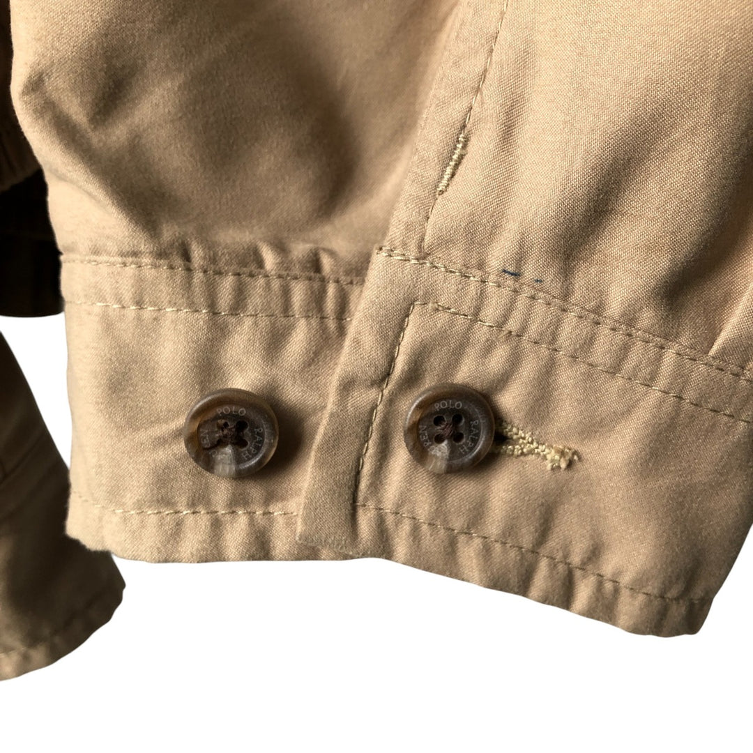Ralph Lauren POLO by Ralph Lauren Swing Top Sports Jacket Men's XL polyester Beige type Vintage Second Hand