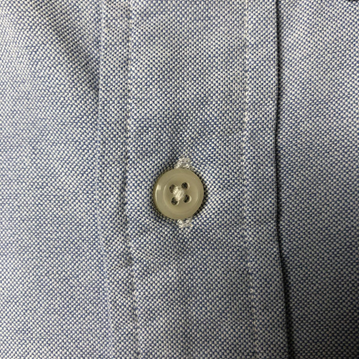 Ralph Lauren YARMOUTH long sleeve button down shirt, men's size L cotton Blue type light blue Vintage Second Hand