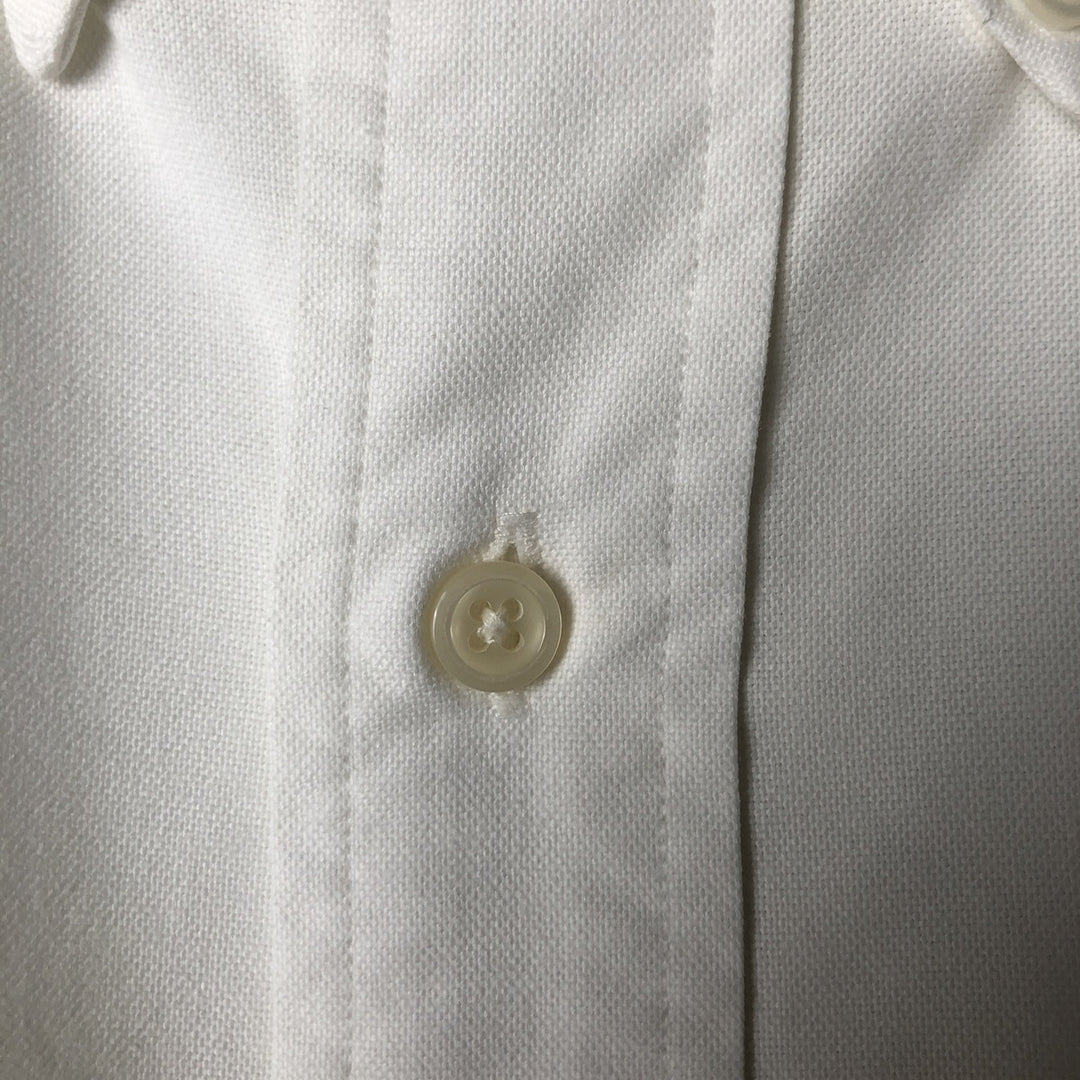 Ralph Lauren YARMOUTH long sleeve button down shirt, men's XL size cotton white type Vintage Second Hand