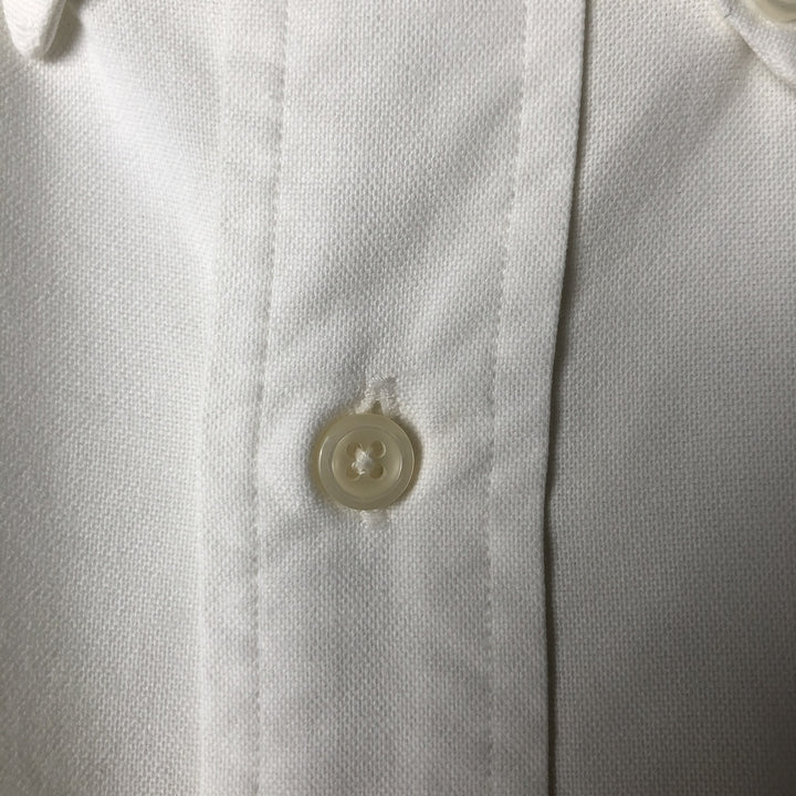 Ralph Lauren YARMOUTH long sleeve button down shirt, men's XL size cotton white type Vintage Second Hand