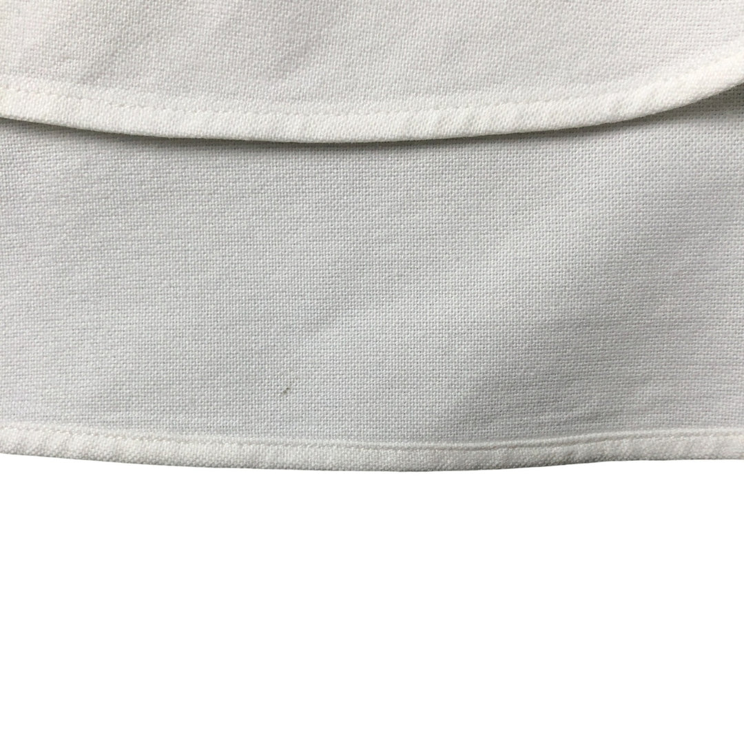 Ralph Lauren YARMOUTH long sleeve button down shirt, men's XL size cotton white type Vintage Second Hand
