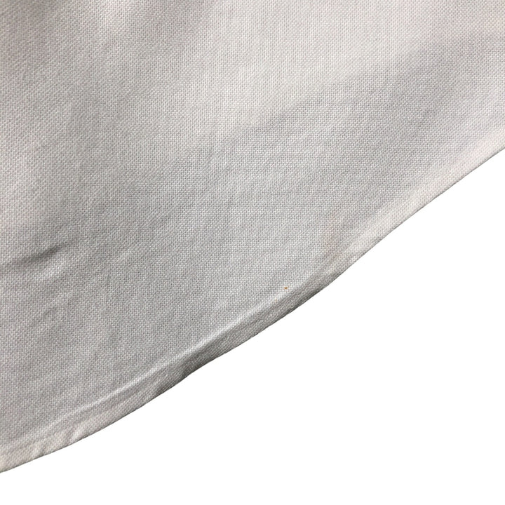 Ralph Lauren YARMOUTH long sleeve button down shirt, men's size M cotton white type Vintage Second Hand