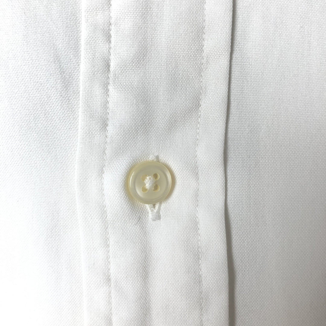 Ralph Lauren Classic Fit Long Sleeve Button Down Shirt, Men's Size L cotton white type Vintage Second Hand