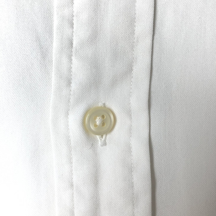 Ralph Lauren Classic Fit Long Sleeve Button Down Shirt, Men's Size L cotton white type Vintage Second Hand