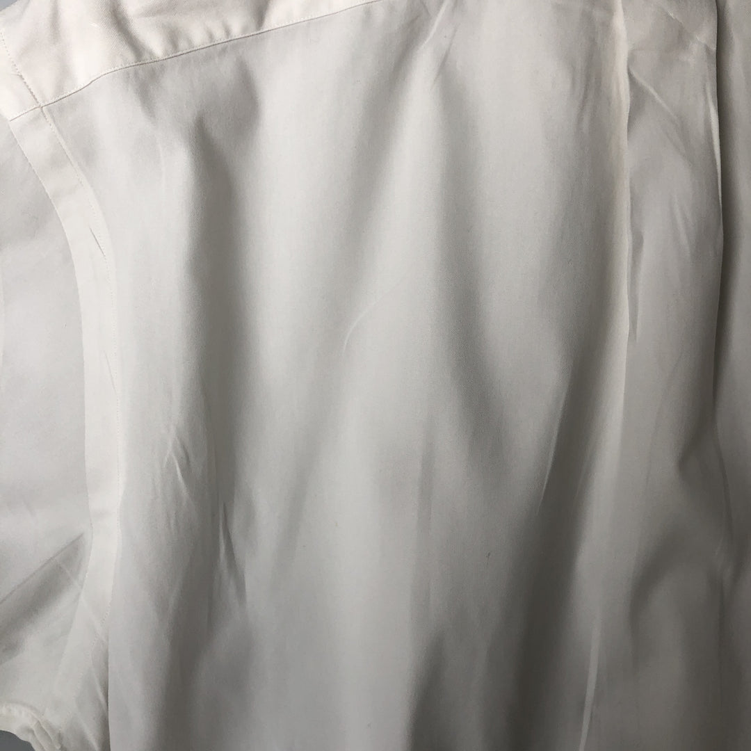 Ralph Lauren Classic Fit Long Sleeve Button Down Shirt, Men's Size L cotton white type Vintage Second Hand