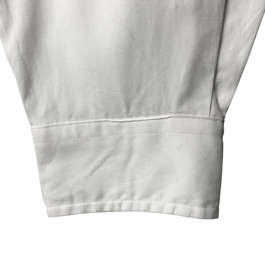 Ralph Lauren Classic Fit Long Sleeve Button Down Shirt, Men's Size L cotton white type Vintage Second Hand