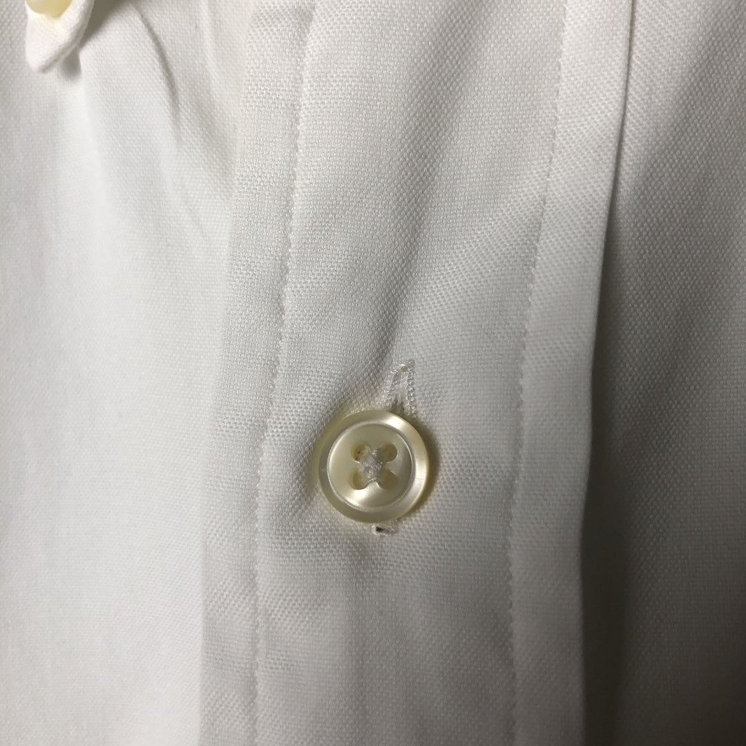 Ralph Lauren Classic Fit long sleeve button down shirt, men's size M cotton white type Vintage Second Hand