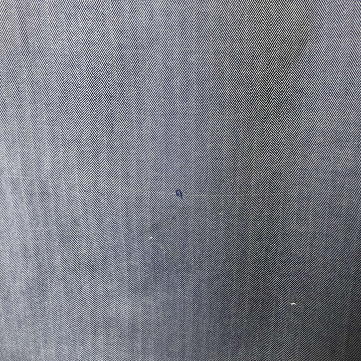 Ralph Lauren YARMOUTH Herringbone Long Sleeve Button Down Shirt Men's M Size cotton blue type Vintage Second Hand