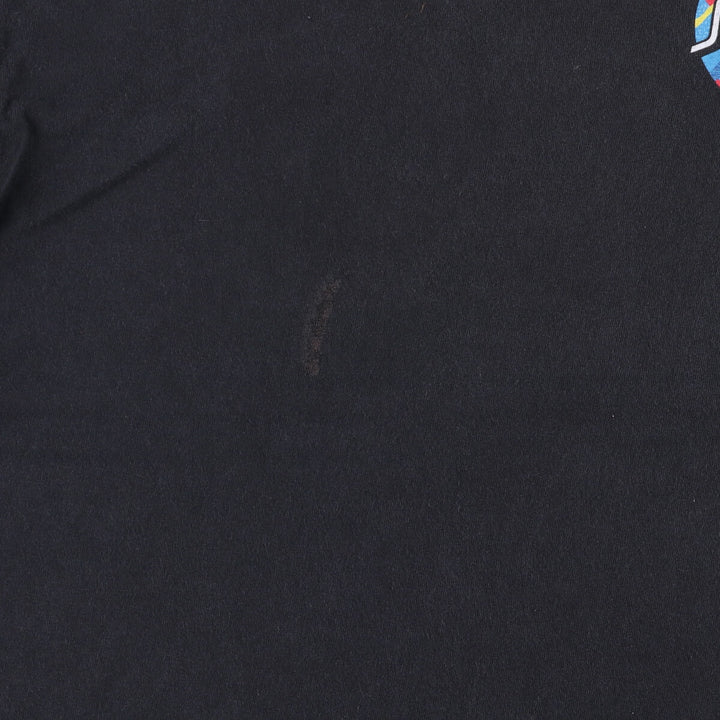 NHS SANTA CRUZ Santa Cruz Surf Skate T-shirt, Men's Size L cotton black type Vintage Second Hand