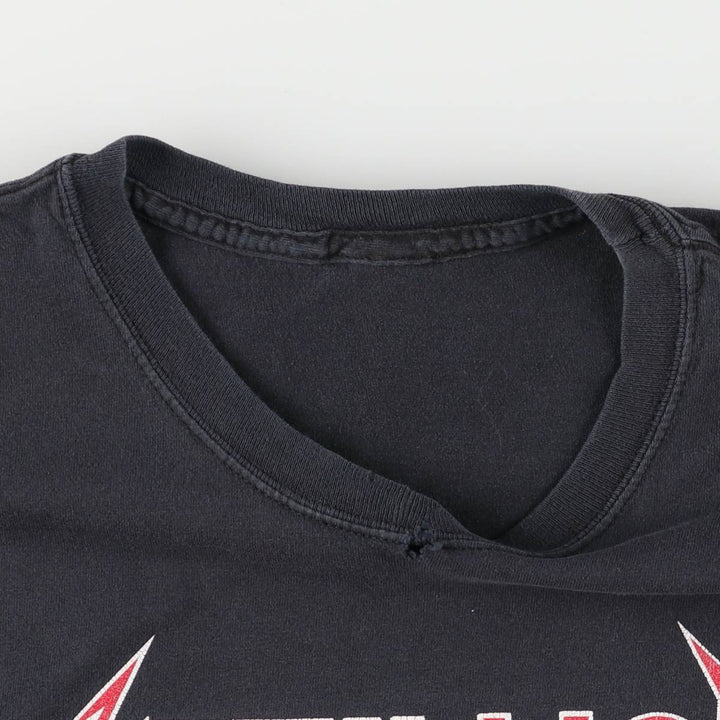 Metallica Cut-Off Band T-Shirt, Men's Size Medium unclear black type Vintage Second Hand