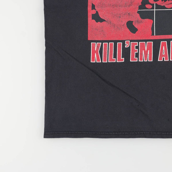 Metallica Cut-Off Band T-Shirt, Men's Size Medium unclear black type Vintage Second Hand