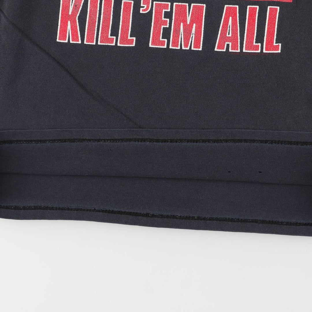 Metallica Cut-Off Band T-Shirt, Men's Size Medium unclear black type Vintage Second Hand