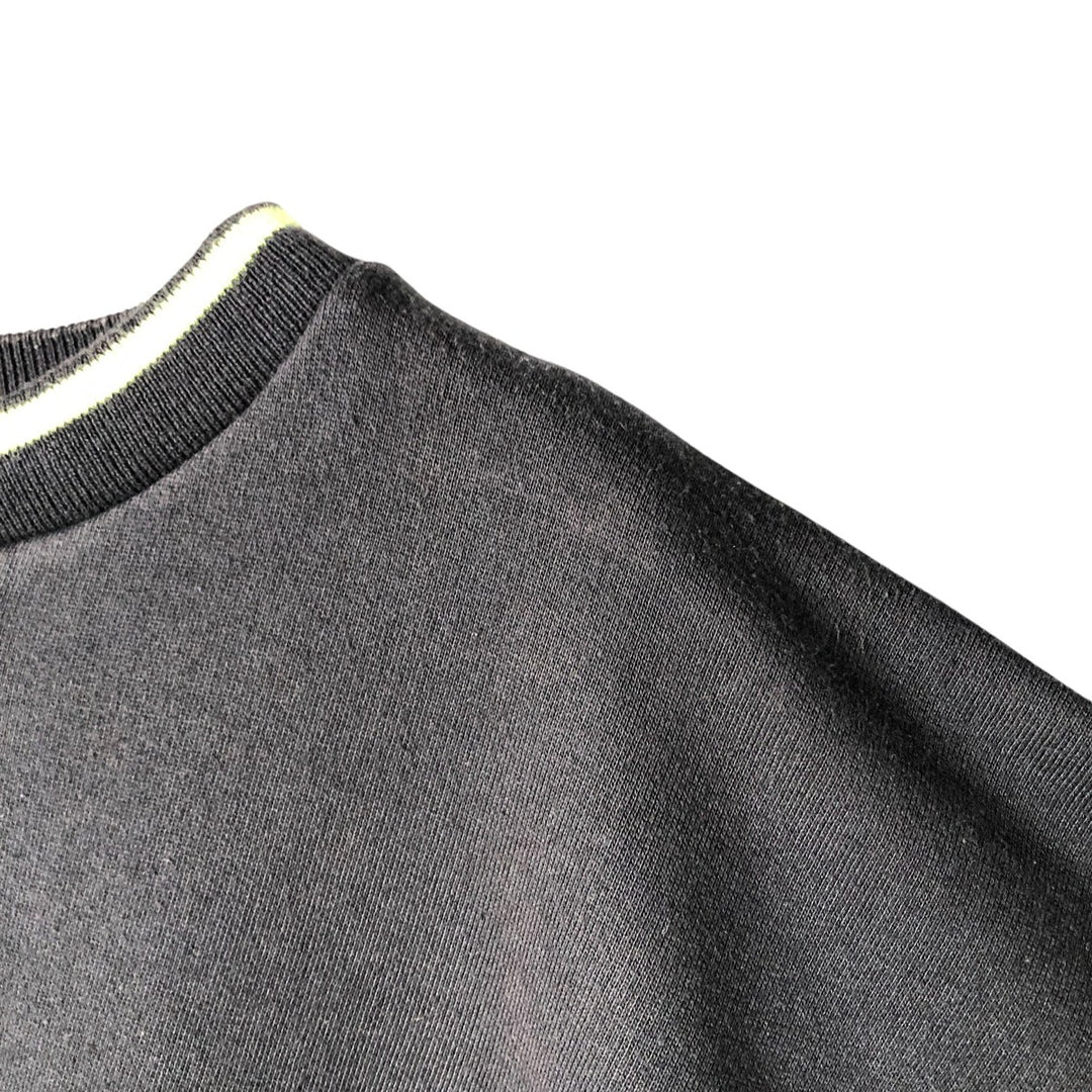 Vintage 1980'S Nike Navy Tag Logo Sweatshirt, Men's Size L cotton black type Vintage Second Hand