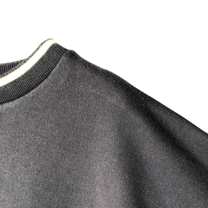 Vintage 1980'S Nike Navy Tag Logo Sweatshirt, Men's Size L cotton black type Vintage Second Hand