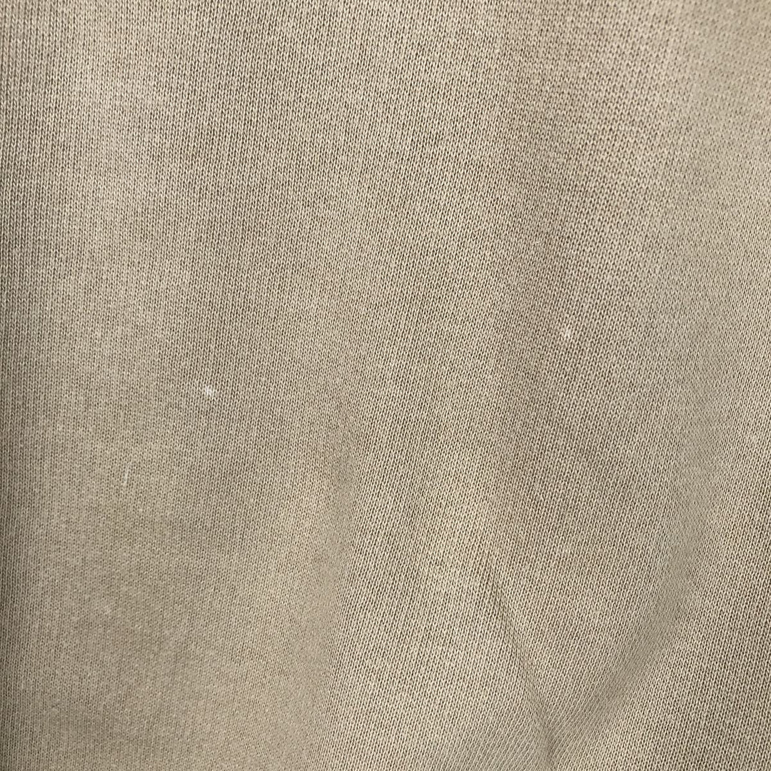 2000'S Reebok logo sweatshirt, men's size XL unclear Khaki type beige Vintage Second Hand