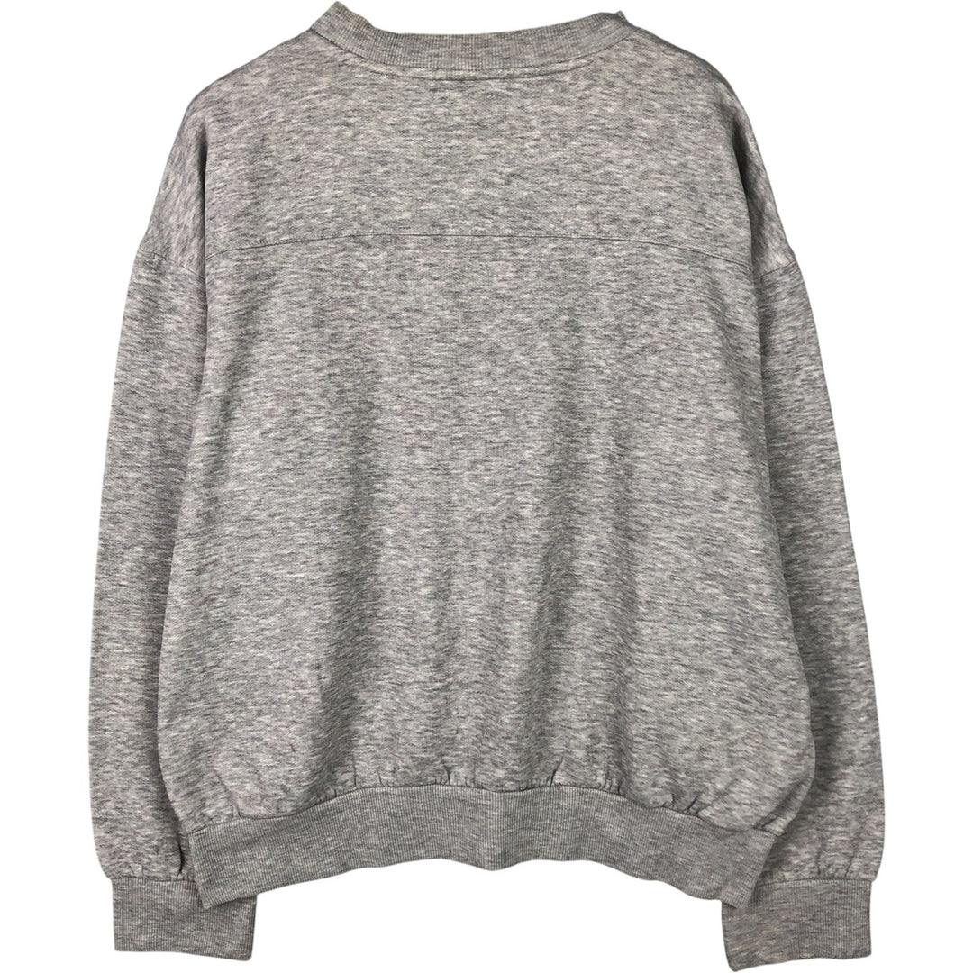 UMBRO One-Point Logo Sweatshirt, Men's XL polyester gray type Vintage Second Hand