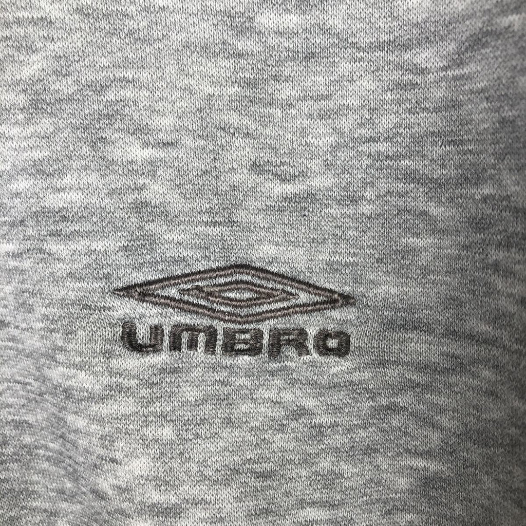 UMBRO One-Point Logo Sweatshirt, Men's XL polyester gray type Vintage Second Hand
