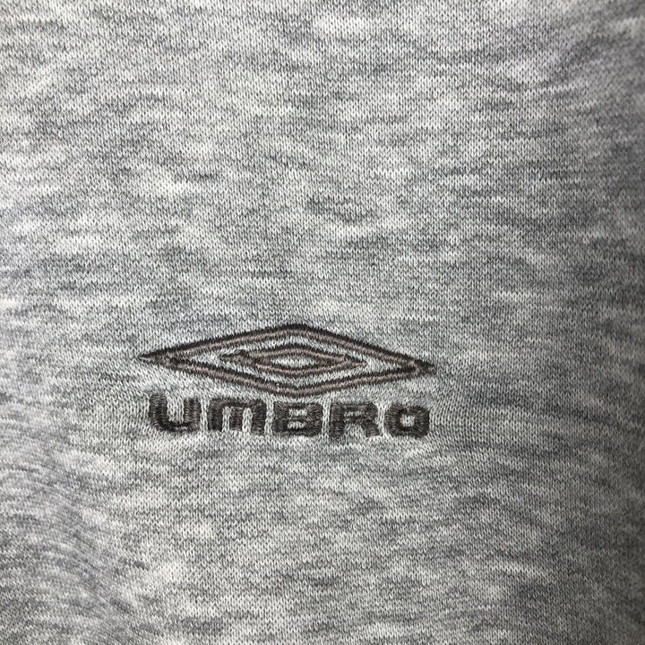 UMBRO One-Point Logo Sweatshirt, Men's XL polyester gray type Vintage Second Hand