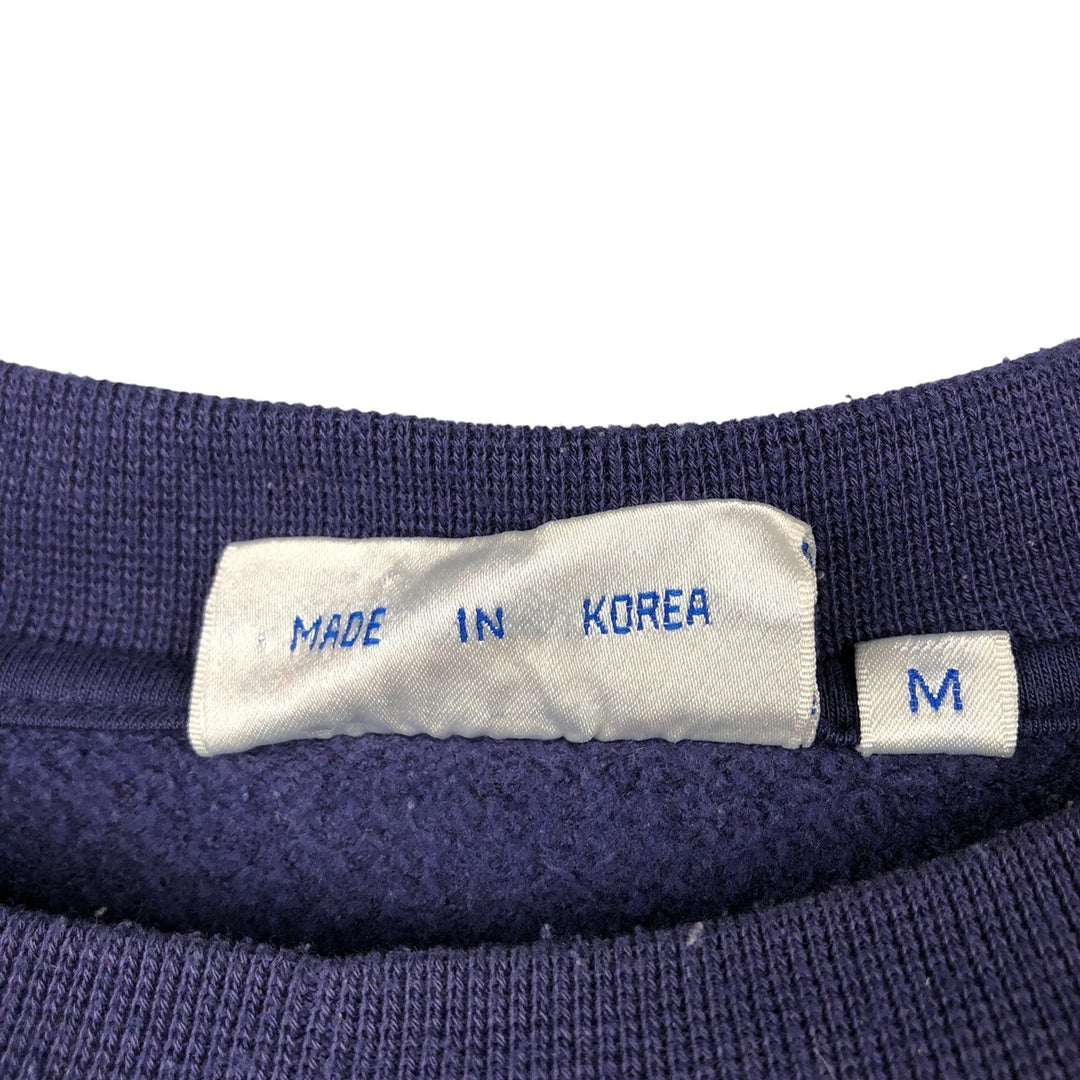 Vintage 90'S Reebok logo sweatshirt, size M, men's polyester purple type Vintage Second Hand