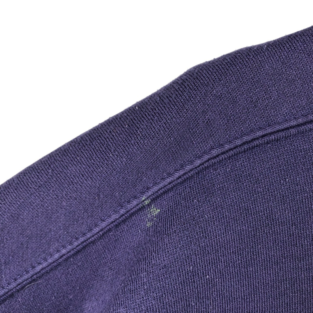 Vintage 90'S Reebok logo sweatshirt, size M, men's polyester purple type Vintage Second Hand