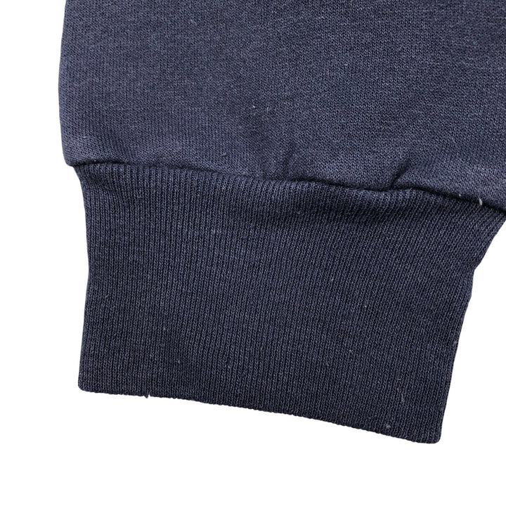 Vintage 90'S Reebok logo sweatshirt, made in Canada, size M, men's. cotton navy blue type Vintage Second Hand