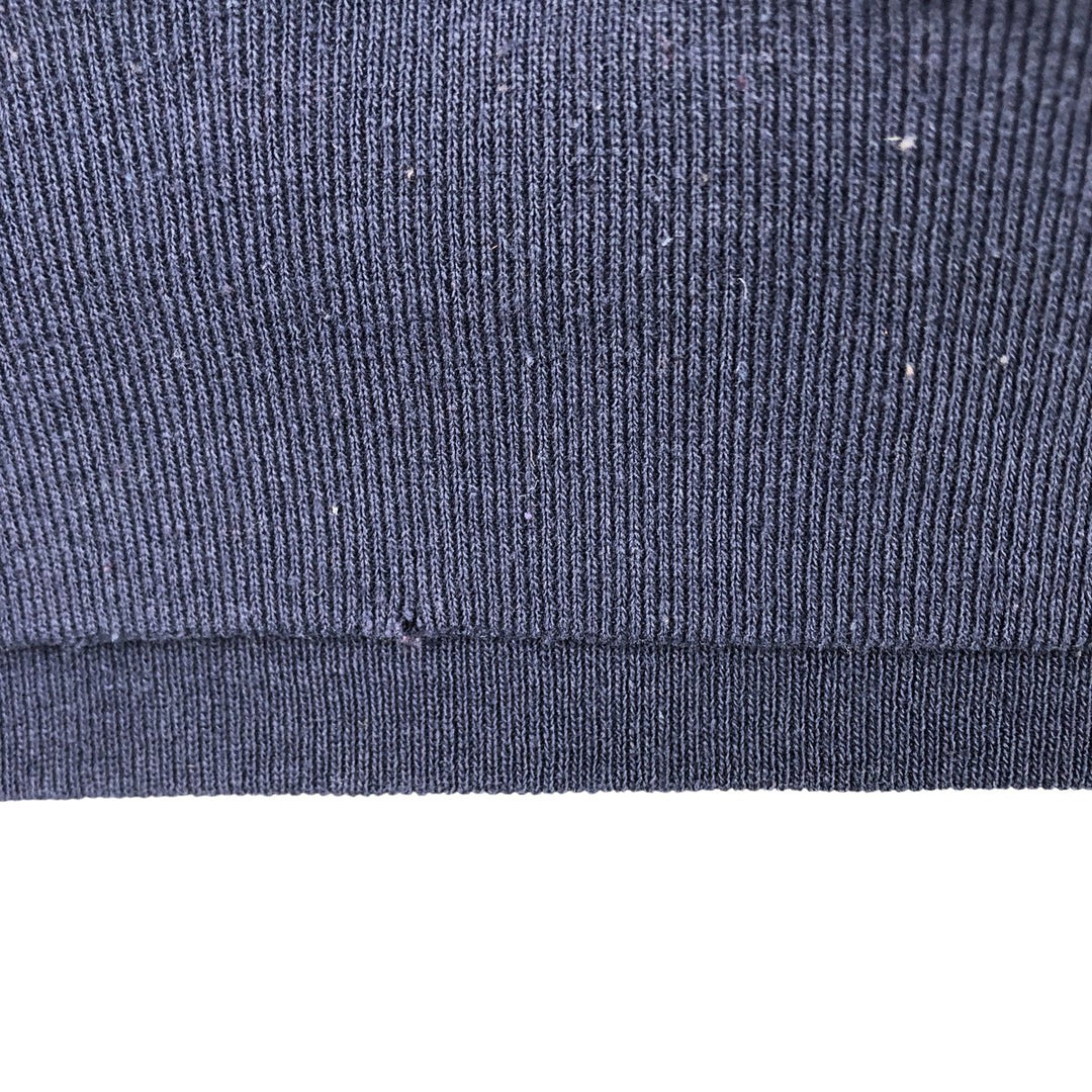 Vintage 90'S Reebok logo sweatshirt, made in Canada, size M, men's. cotton navy blue type Vintage Second Hand