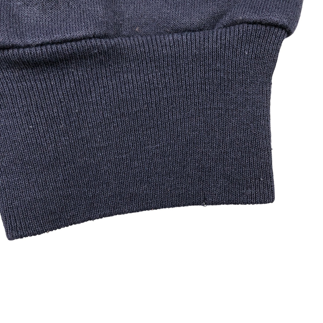 Vintage 90'S Reebok logo sweatshirt, made in Canada, size M, men's. cotton navy blue type Vintage Second Hand