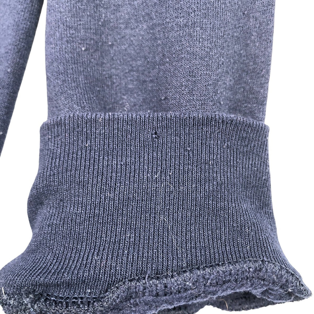 Vintage 90'S Reebok logo sweatshirt, made in Canada, size M, men's. cotton navy blue type Vintage Second Hand