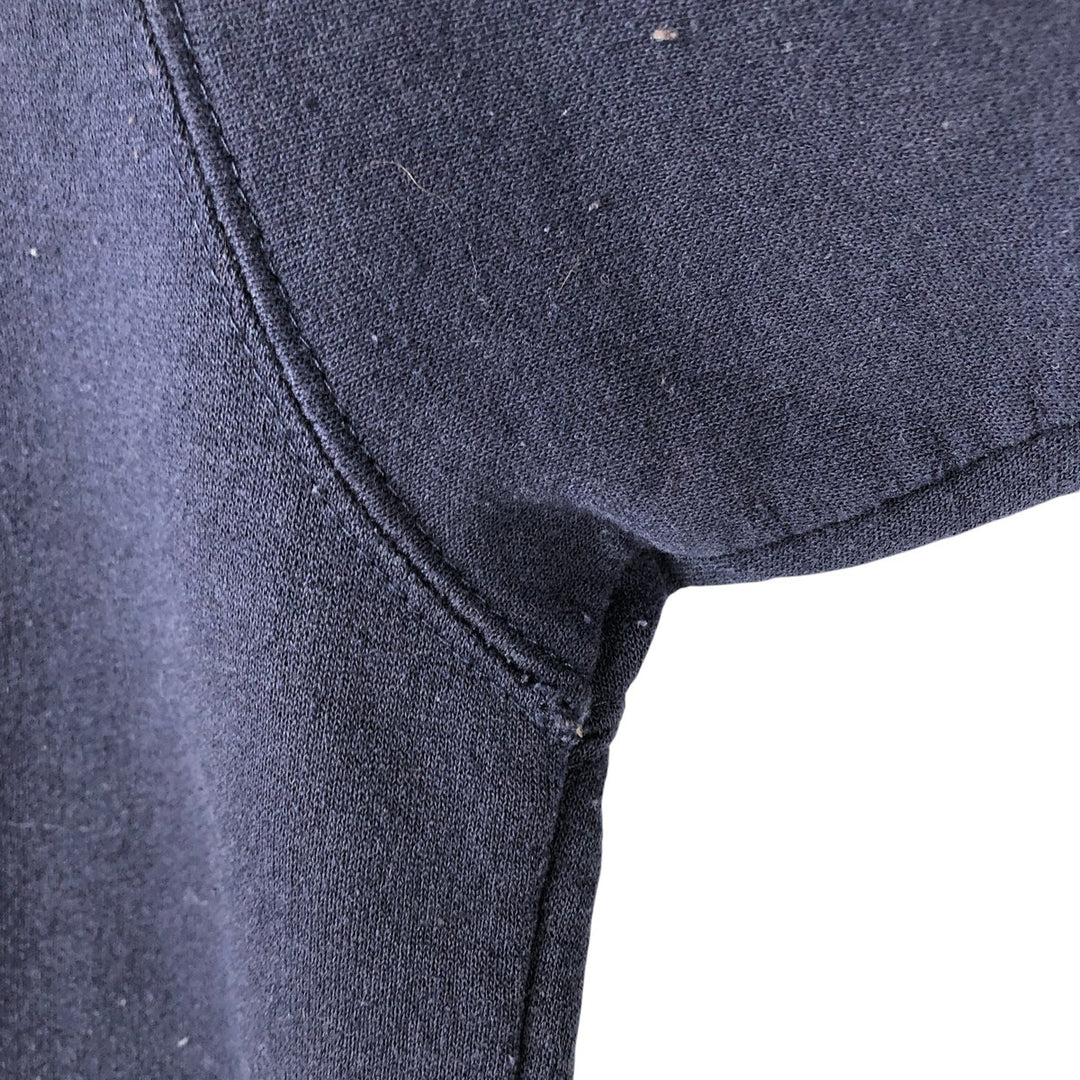 Vintage 90'S Reebok logo sweatshirt, made in Canada, size M, men's. cotton navy blue type Vintage Second Hand