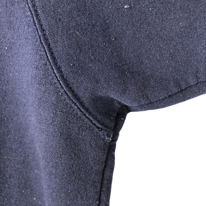 Vintage 90'S Reebok logo sweatshirt, made in Canada, size M, men's. cotton navy blue type Vintage Second Hand