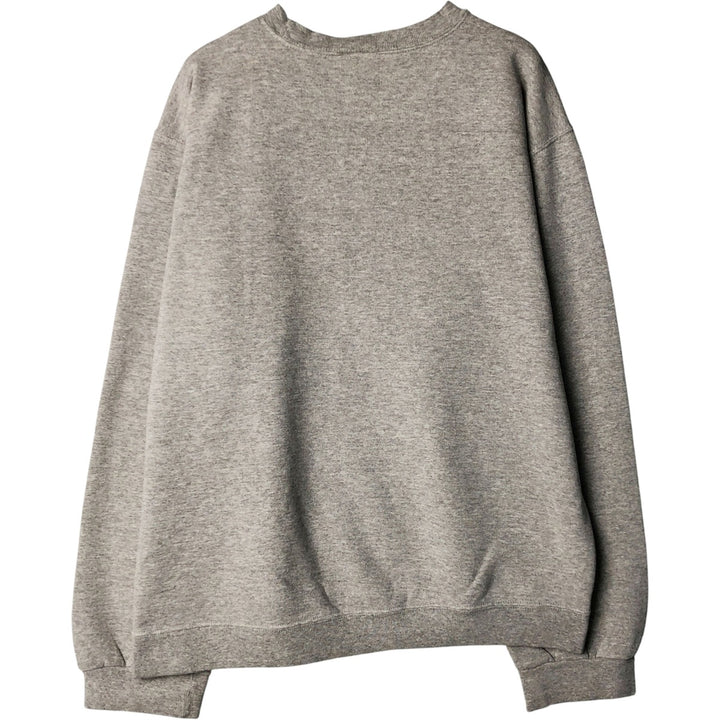 Vintage Nike One-Point Logo Sweatshirt, Men's Size L cotton gray type Vintage Second Hand