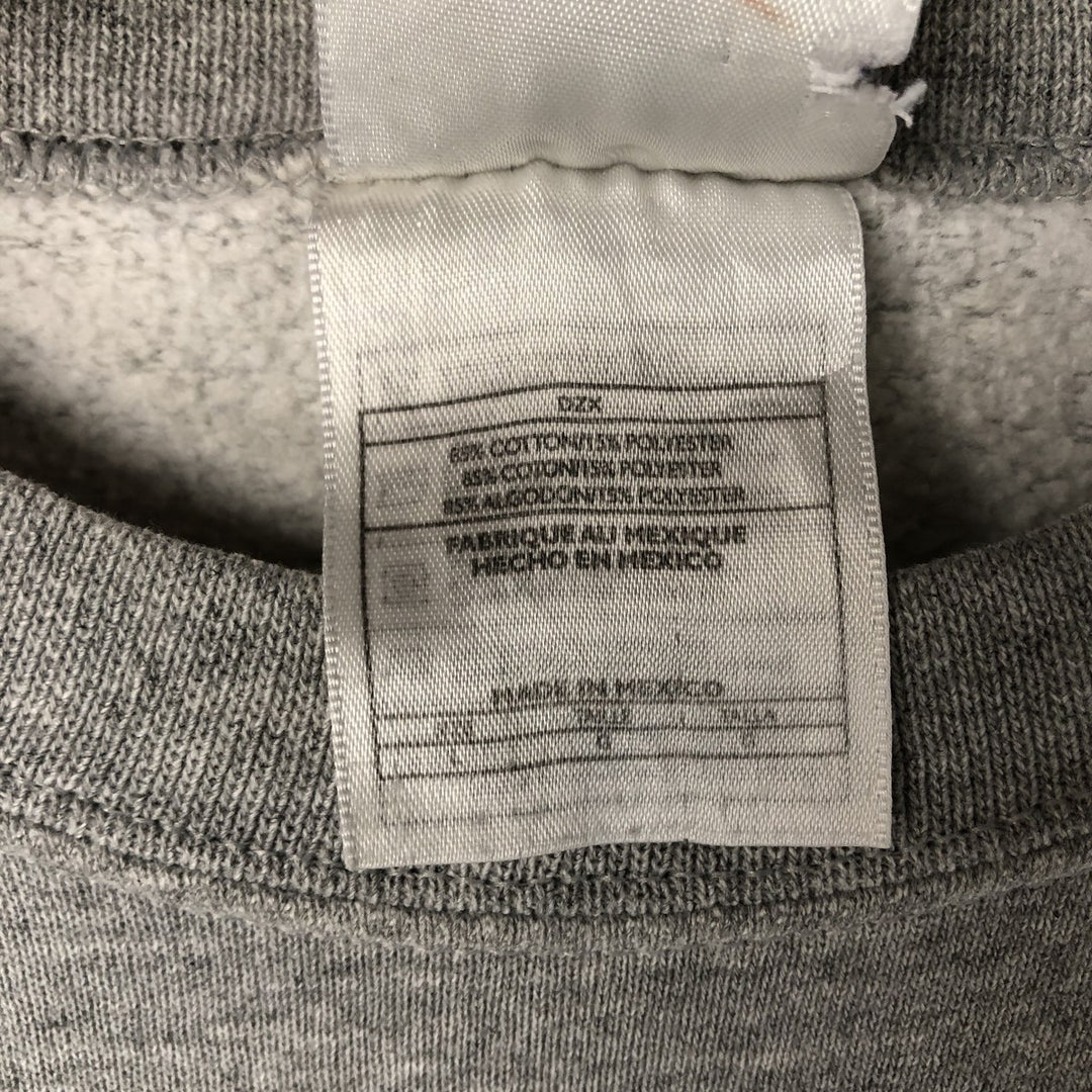 Vintage Nike One-Point Logo Sweatshirt, Men's Size L cotton gray type Vintage Second Hand