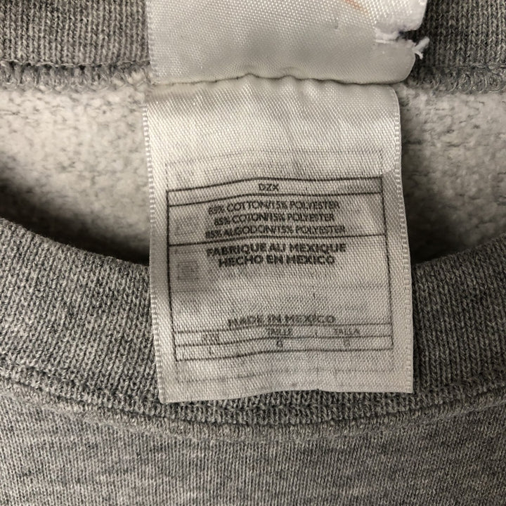 Vintage Nike One-Point Logo Sweatshirt, Men's Size L cotton gray type Vintage Second Hand