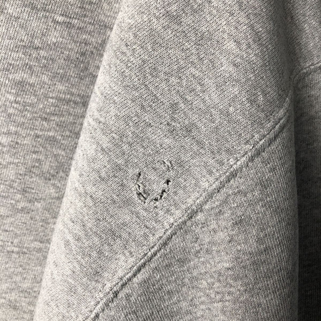 Vintage Nike One-Point Logo Sweatshirt, Men's Size L cotton gray type Vintage Second Hand