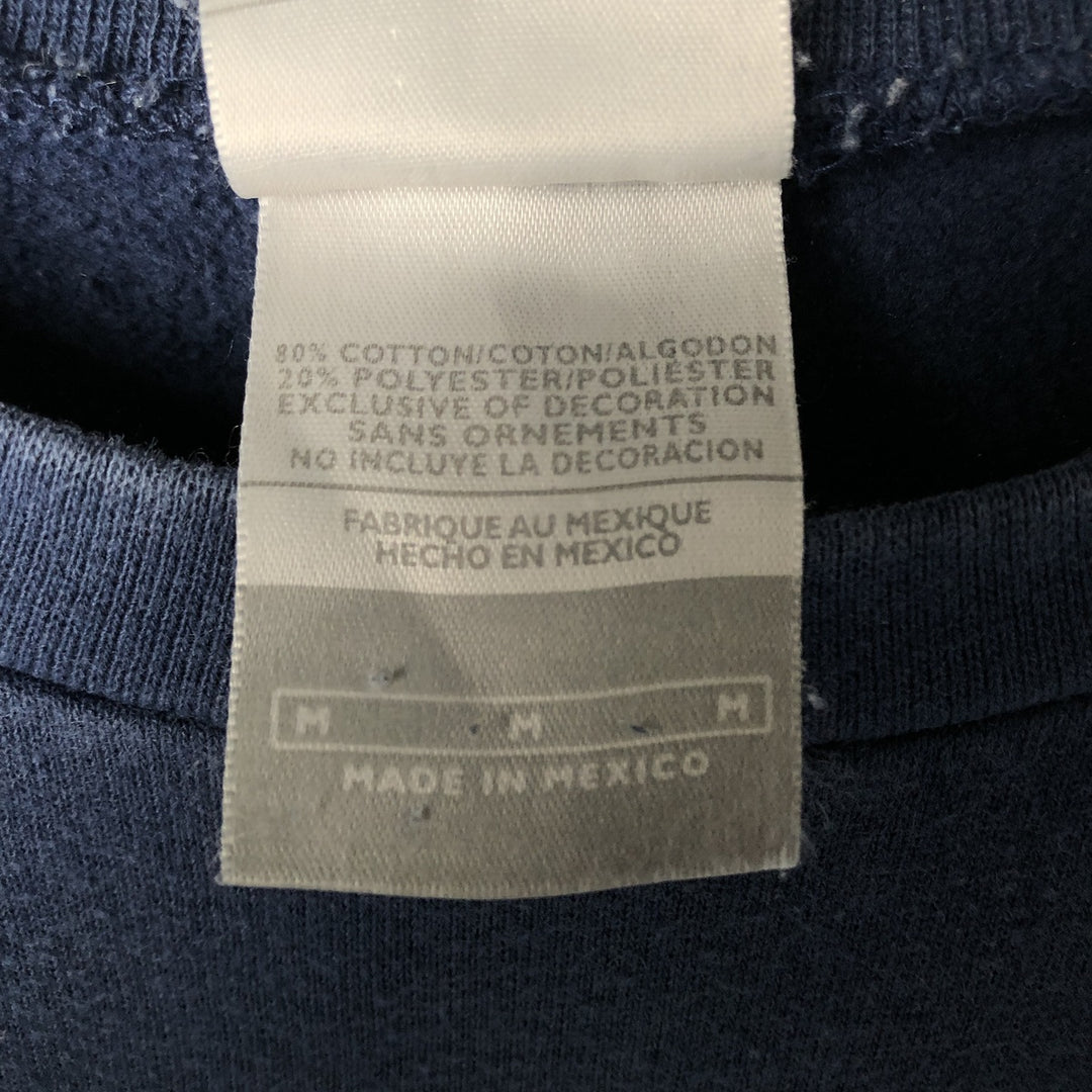 00'S Nike Logo Sweatshirt Trainer Men's M cotton navy blue type Vintage Second Hand
