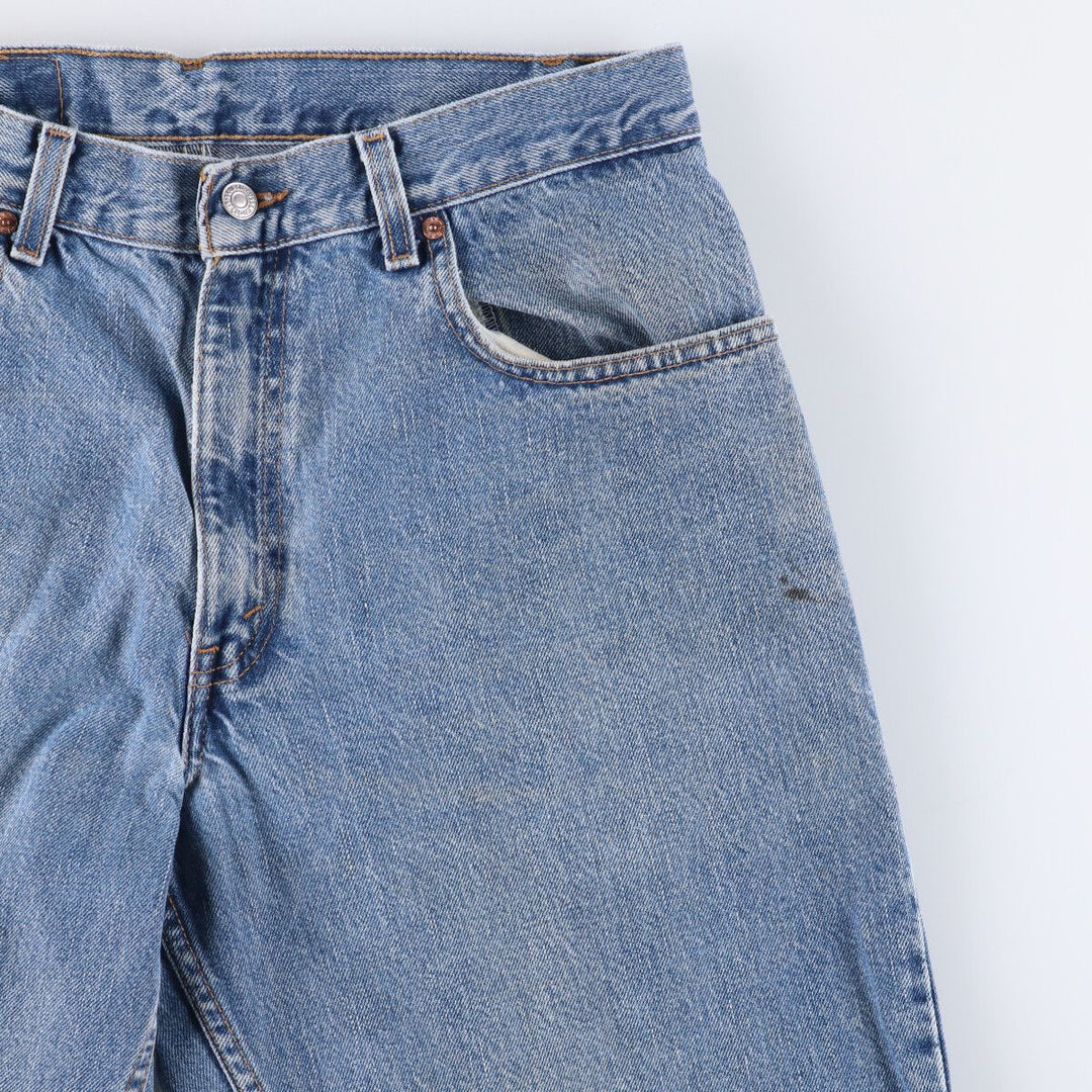 2000'S Levi's 560 Loose Fit Tapered Leg Denim Pants, Men's Size W32 cotton blue type Vintage Second Hand