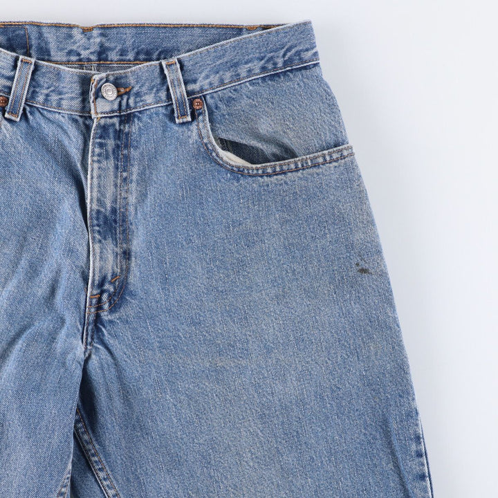 2000'S Levi's 560 Loose Fit Tapered Leg Denim Pants, Men's Size W32 cotton blue type Vintage Second Hand