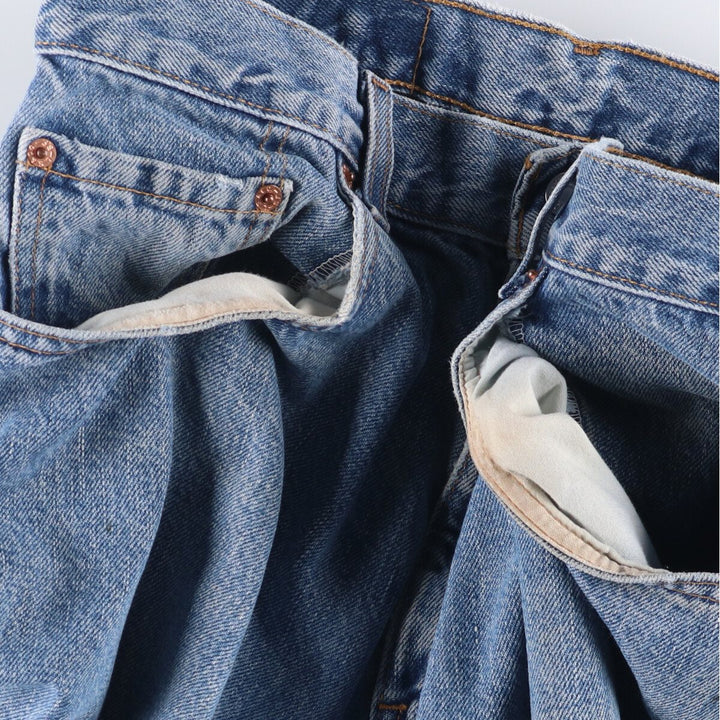 2000'S Levi's 560 Loose Fit Tapered Leg Denim Pants, Men's Size W32 cotton blue type Vintage Second Hand